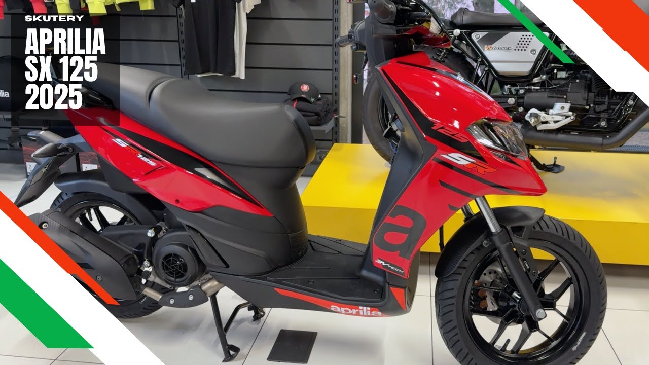 Najnowszy skuter Aprili to idealne rozwiązanie na miasto? - Aprilia SX 125 2025
