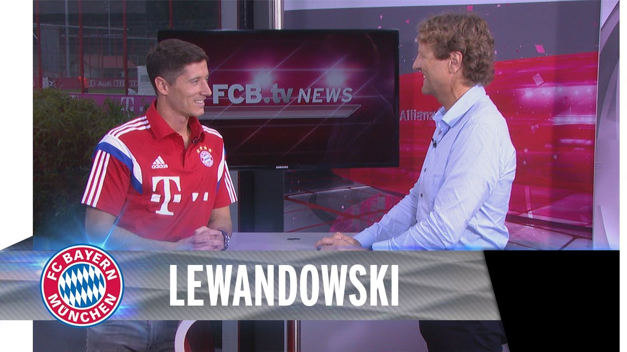 Robert Lewandowski's erster Tag