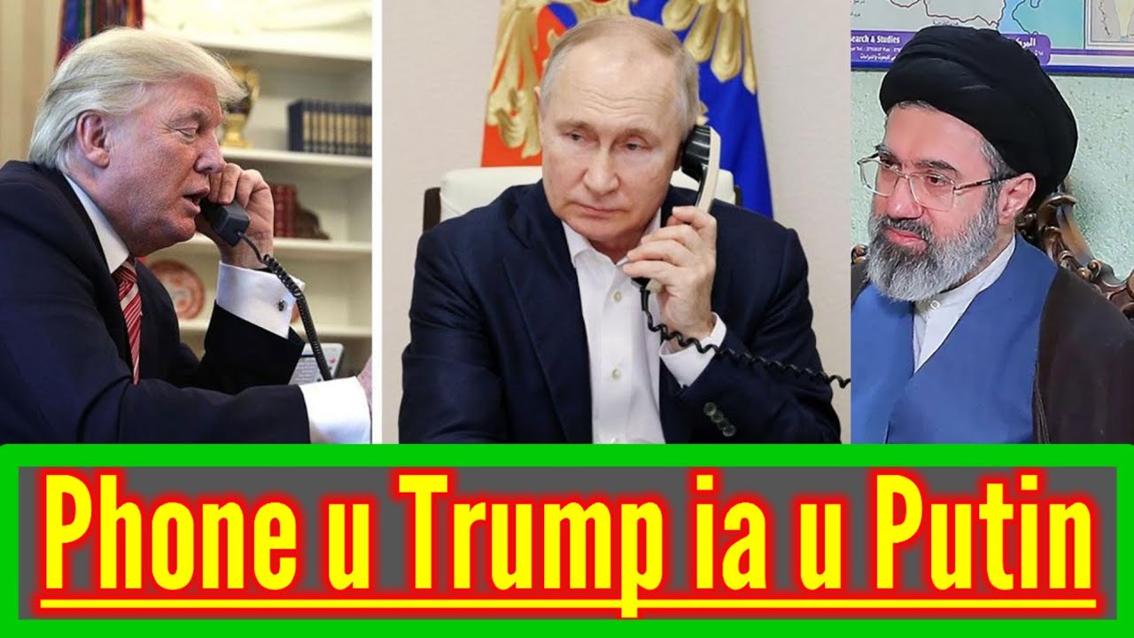 KA JING IA KREN PHONE U TRUMP BAD U PUTIN HALOR KA THMA HA IRAN || 