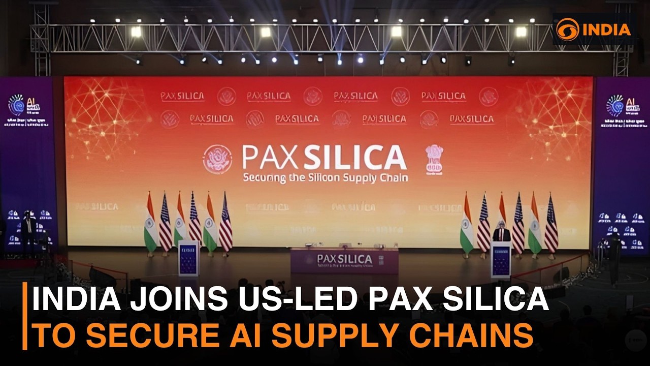India Joins US-Led PAX Silica to Secure AI Supply Chains & more news | DD India Live | 5 PM IST