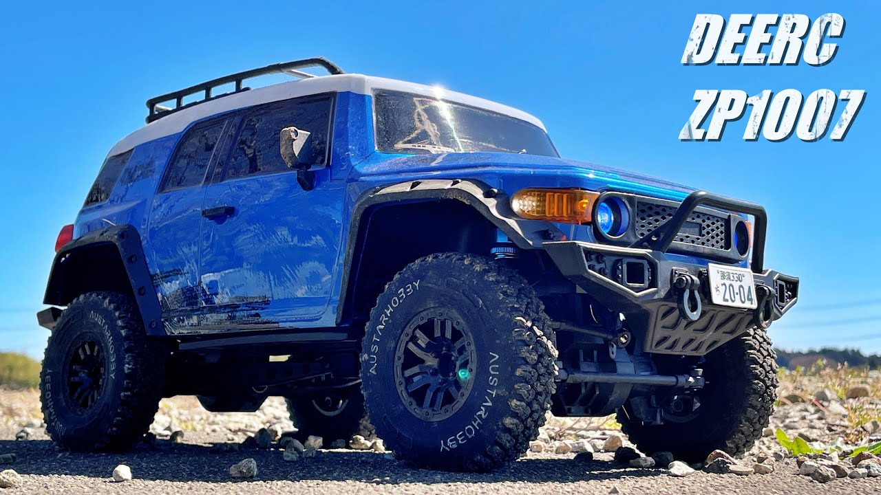 1/10 Scale Toy RC Car :DEERC ZP1007 Offroad driving
