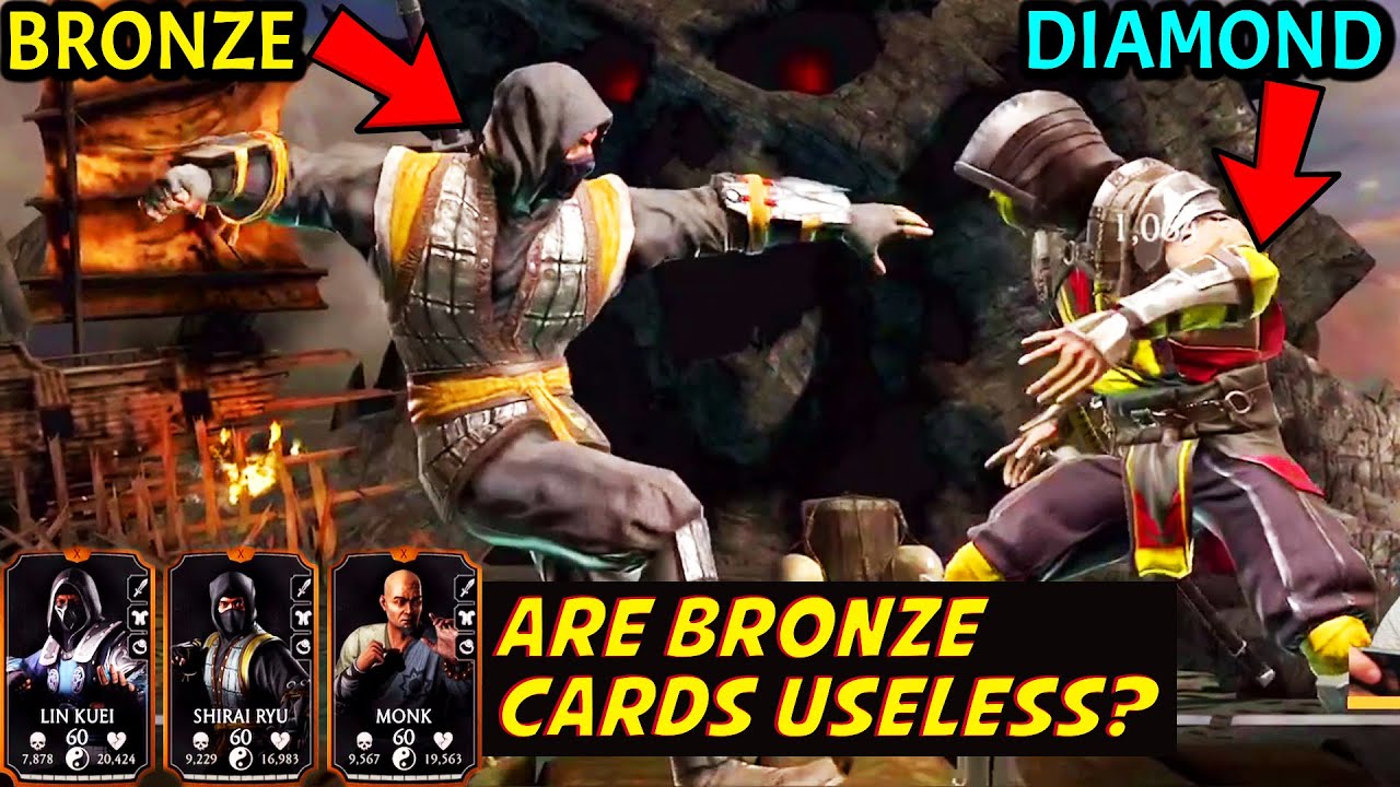 MK Mobile. Bronze Cards in 2022. Are They Completely Useless? BRONZE vs. DIAMOND.