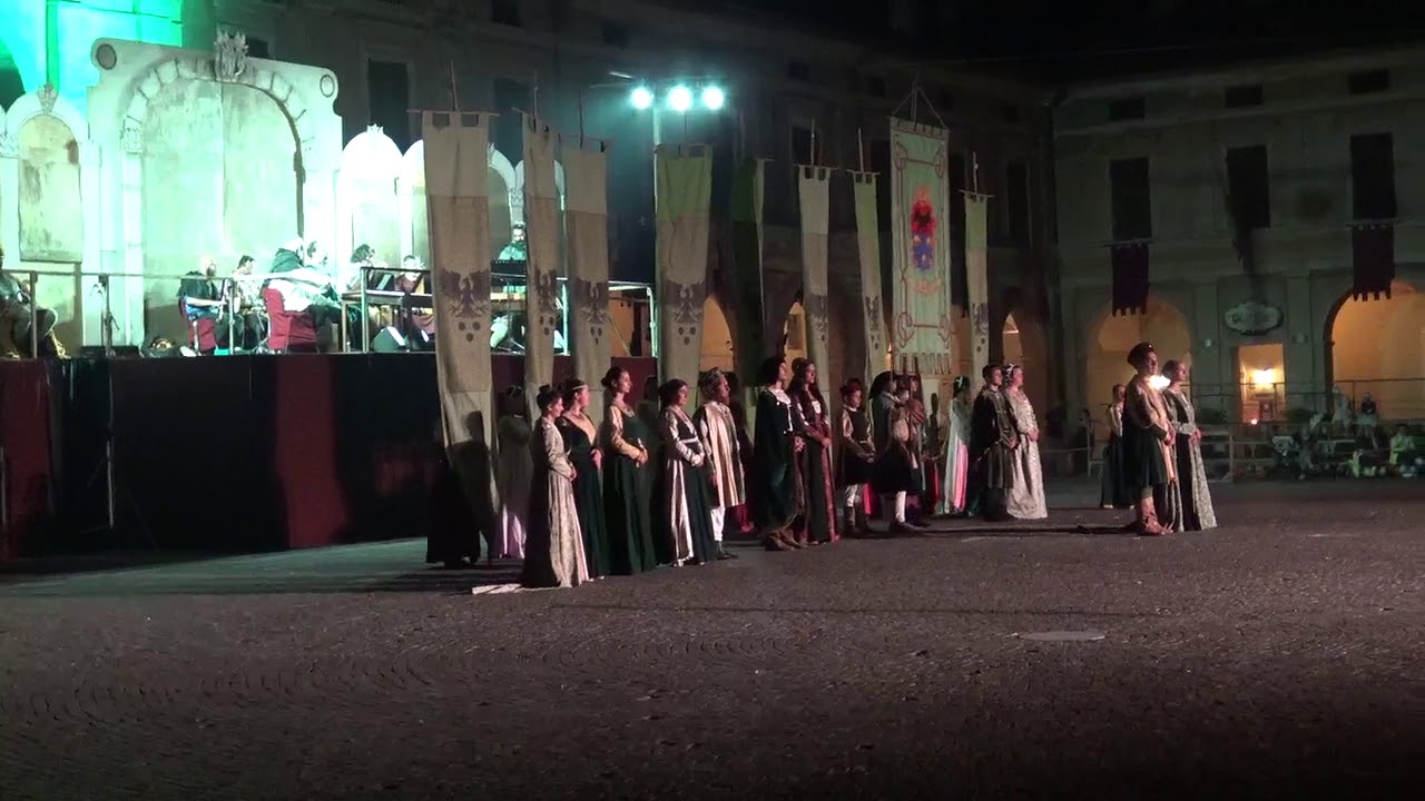 PALIO DI ISOLA DOVARESE 2018: GLI SBANDIERATORI PROTAGONISTI