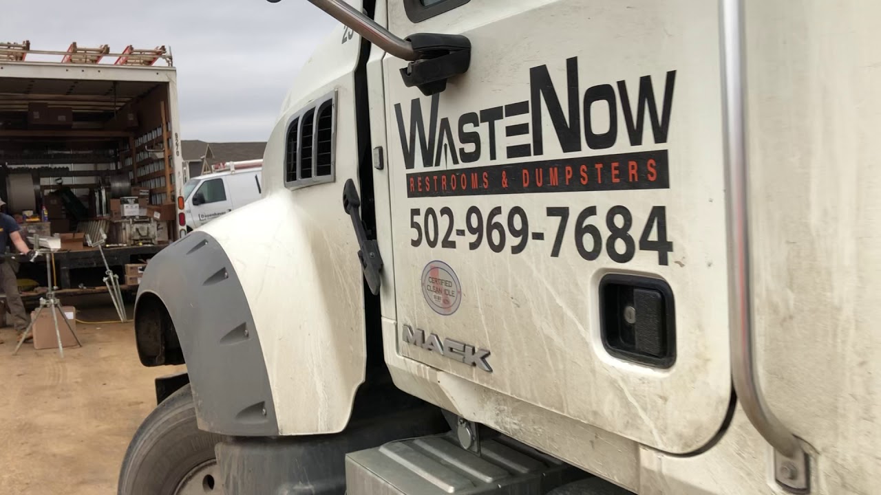 How To Drive A Roll Off Truck Part 1 Loading