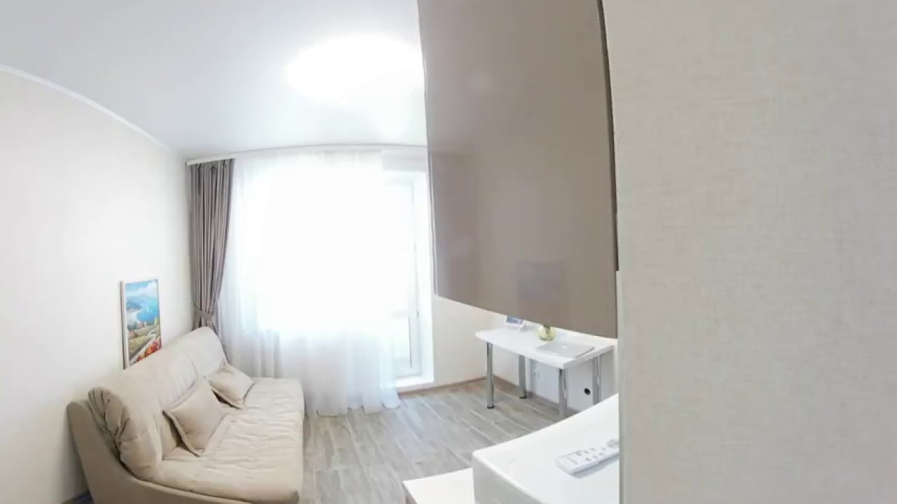 Обзор квартиры студии 17,15 кв. м | 360&deg; видео