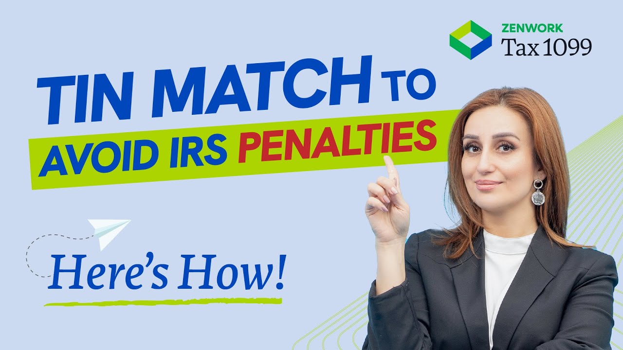 How to Perform a TIN Match with Tax1099 | Step-by-Step Guide for Businesses