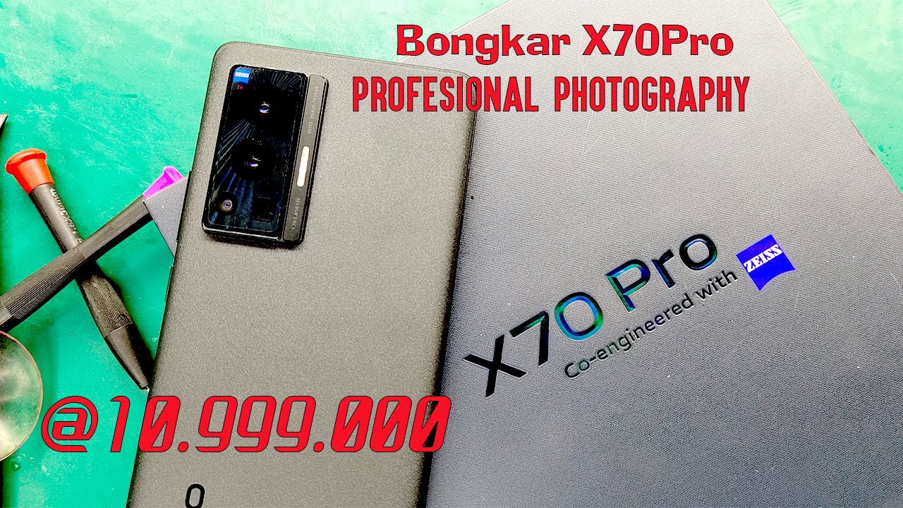 Bongkar VIVO X70Pro