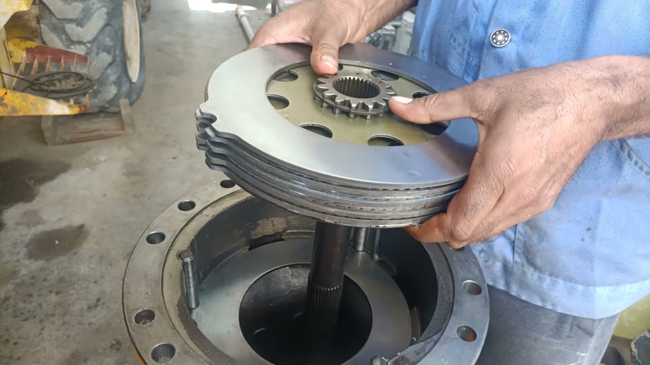 How to JCB Break Dics Replace