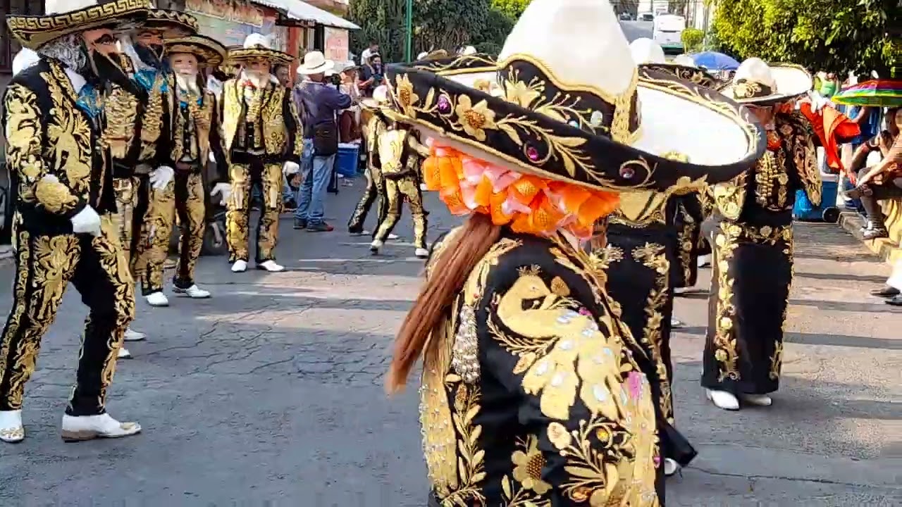 carnaval de san sebastian tecoloxtitlan 2022, comparsa san sebastian