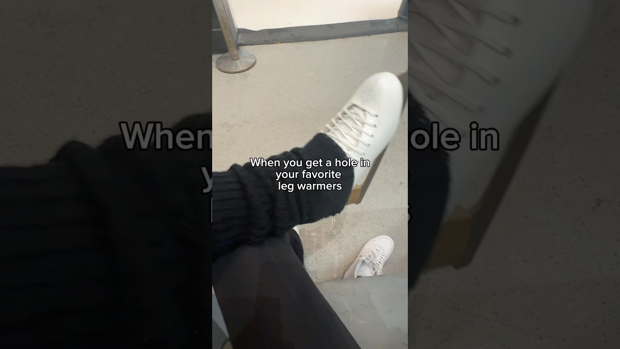 Not my black leg warmers 😭 #iceskater #figureskating #funny #relatable #legwarmers #iceskating