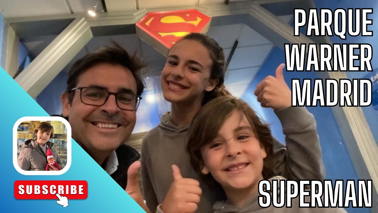 Curiosidades Superman - La atracción de acero. Parque Warner Madrid
