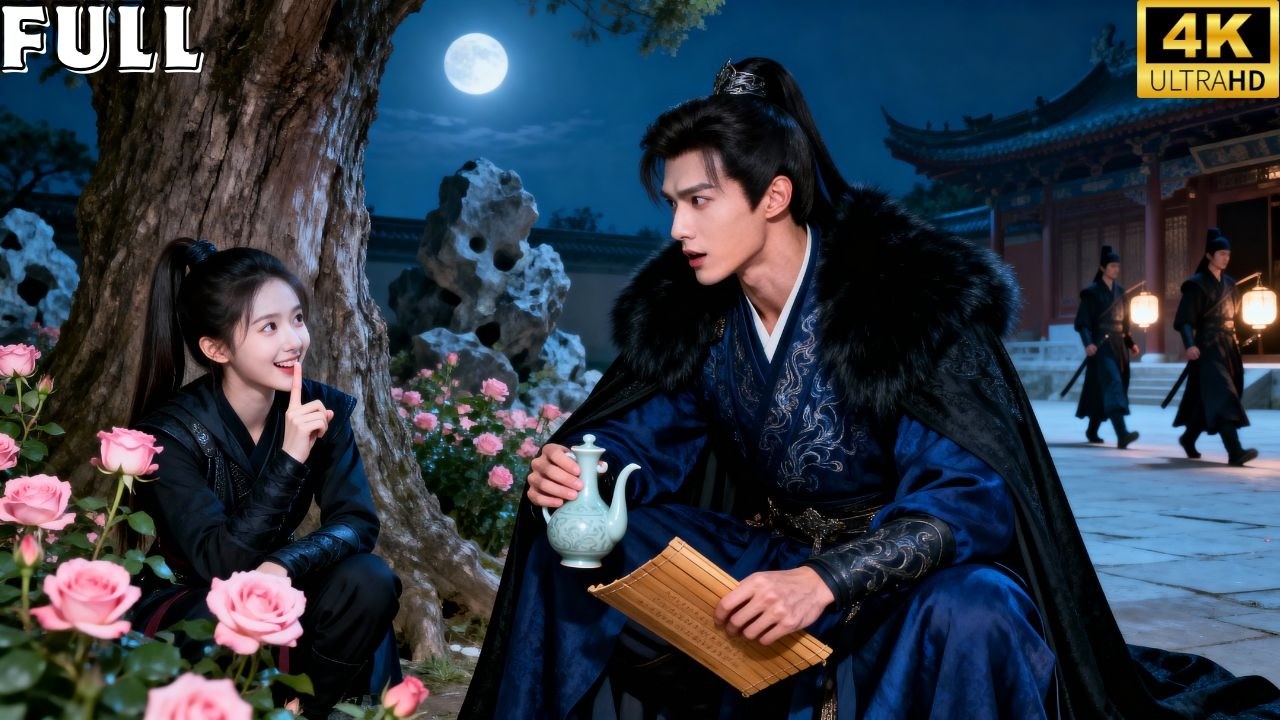 她在角落偷偷吐槽皇帝…沒想到他就站在身後👑不但不生氣，反而被她的可愛戳中，開始瘋狂寵她❤️