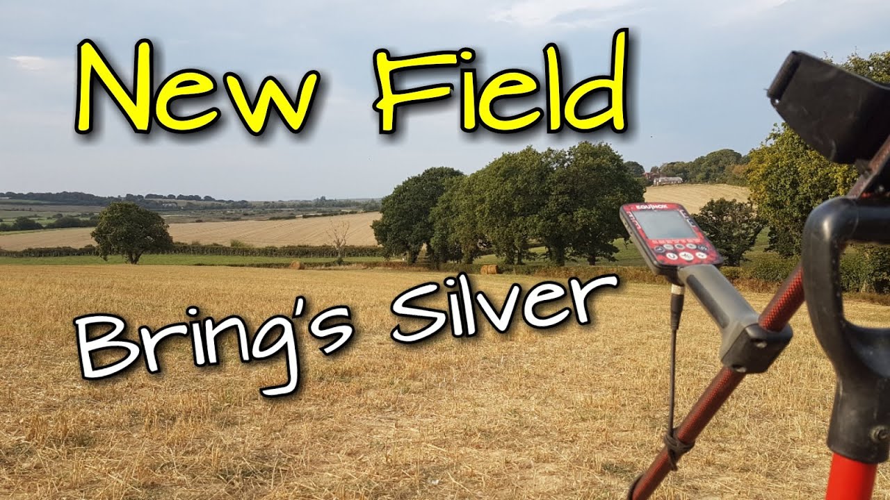 New field bring's silver. metal detecting uk 2020, equinox 800