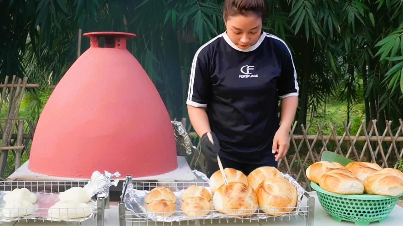 Helping a Lonely Elderly Woman Repair Her Home and Baking Homemade Bread