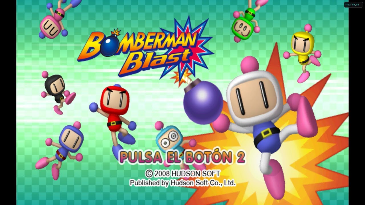 Bomberman Blast (Espa&ntilde;ol) de Nintendo Wii (WiiWare) con emulador Dolphin. Gameplay