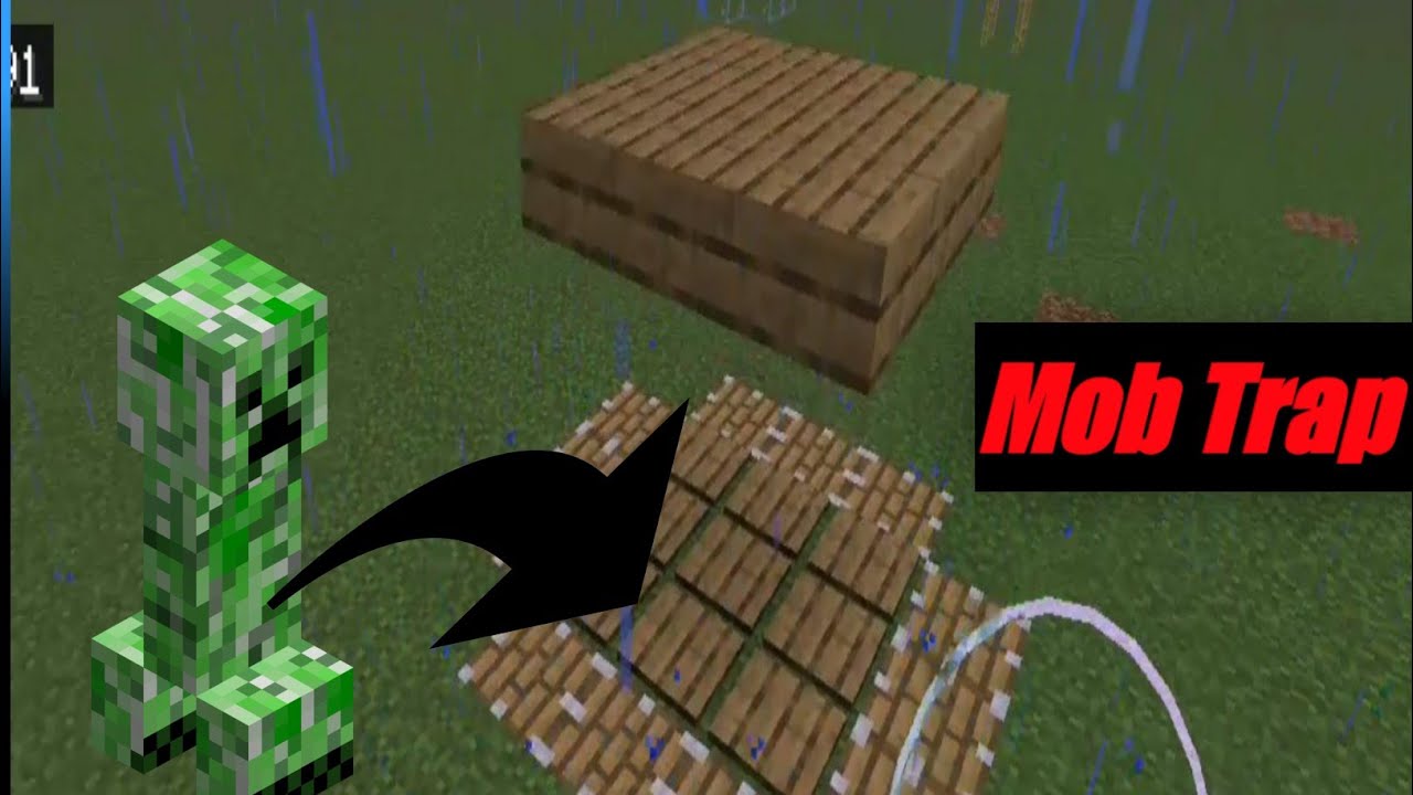 Mobs Trap easy way in 2minutes