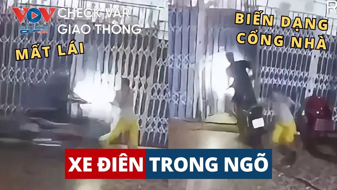 Xe điên trong ngõ: 12 clip rợn người  |  CHECK VAR GIAO THÔNG 294   #vovgiaothong #fm91