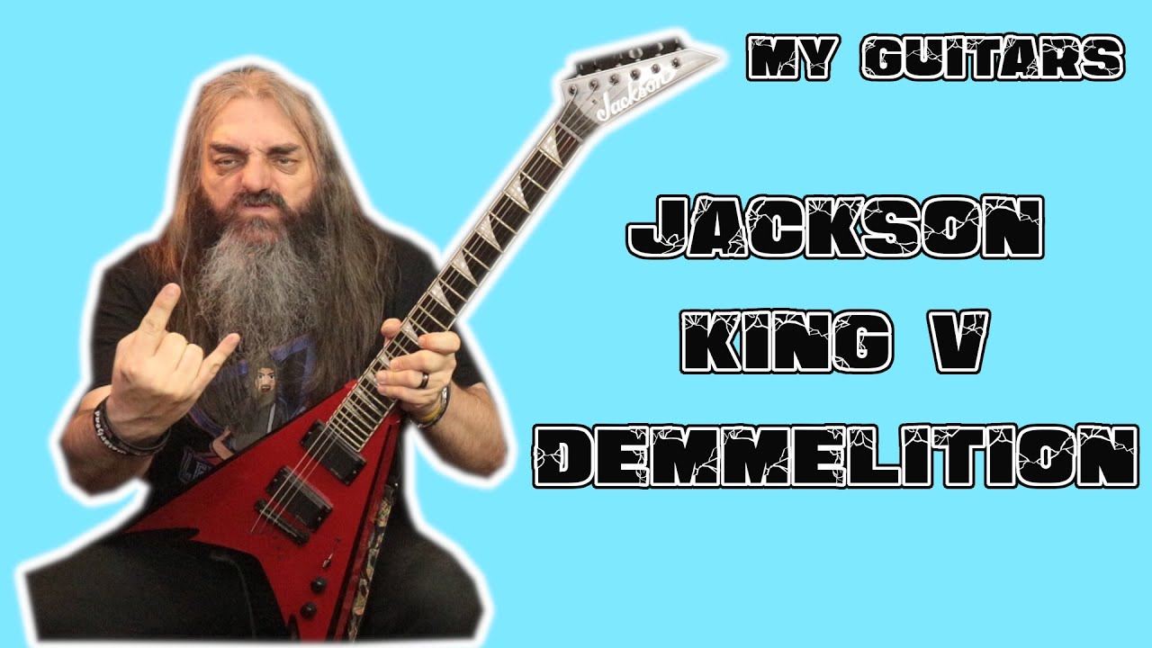 My Guitars Jackson King V Demmelition