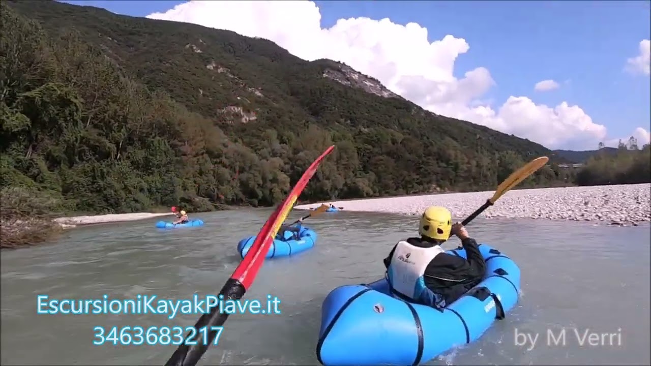Escursioni kayak Piave Quero Segusino (barchet)