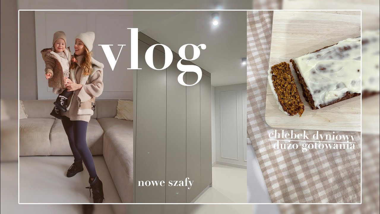 Składamy nowe szafy, jesienne przepisy, nowe rutyny | Vlog