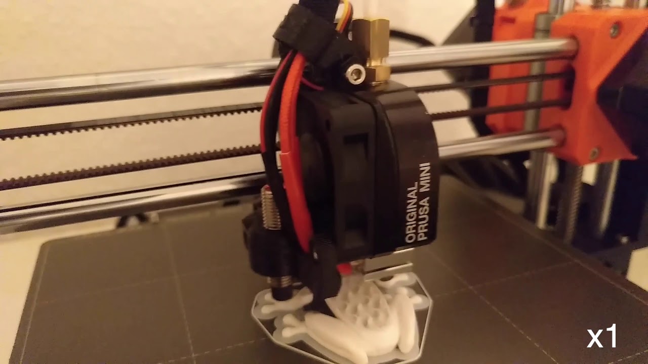 Prusa Mini+ - first print timelapse