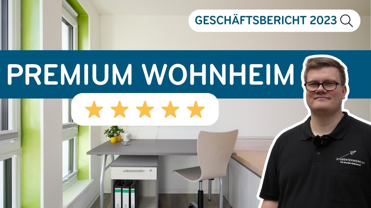 Studierendenwohnheim in Kiel - Käte-Frankenthal Haus | Geschäftsbericht 2023 Studentenwerk SH