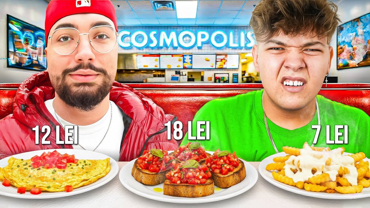 Am MANCAT Cele Mai IEFTINE Produse din COSMOPOLIS!