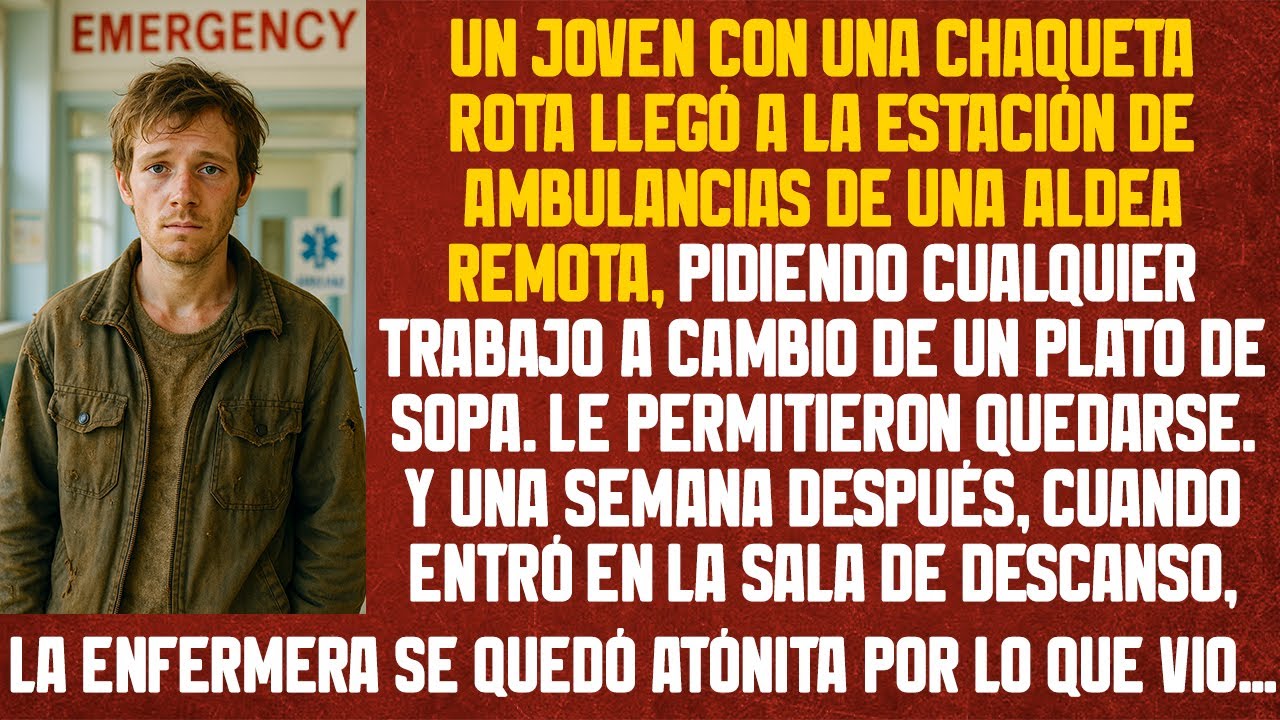 El chico pedía cualquier trabajo. Y una semana después, cuando entró en la sala de descanso...