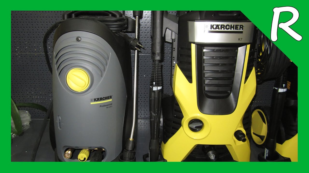 Сравнение Karcher HD 5/15c и Karcher K 7 (Premium)
