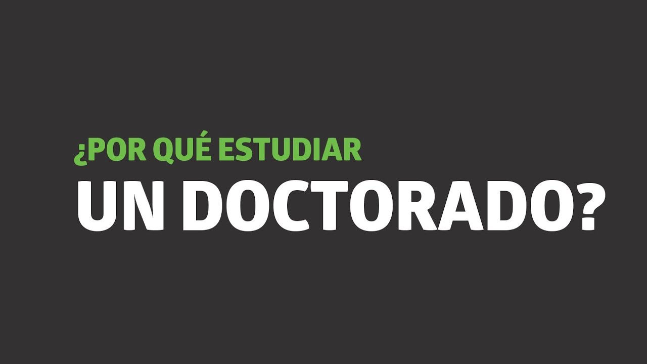 ¿Por qué estudiar un doctorado?| UTEL Universidad