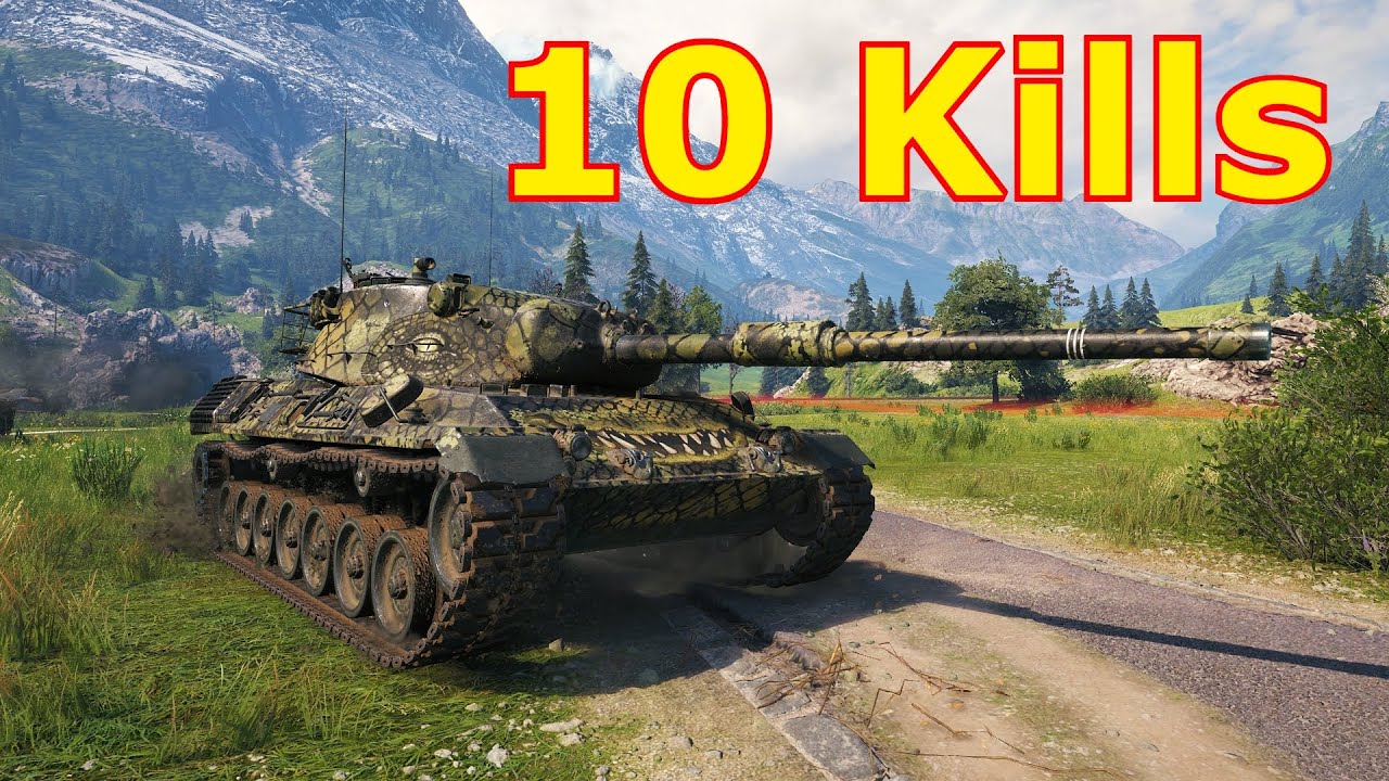 World of Tanks Leopard 1 - 10 Kills