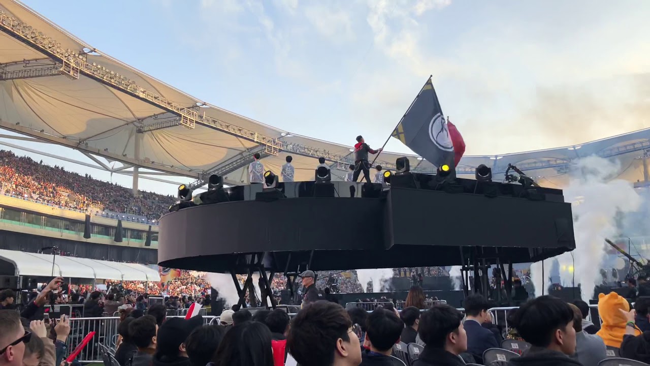 2018 League of Legends World Championship Finals Opening Ceremony 