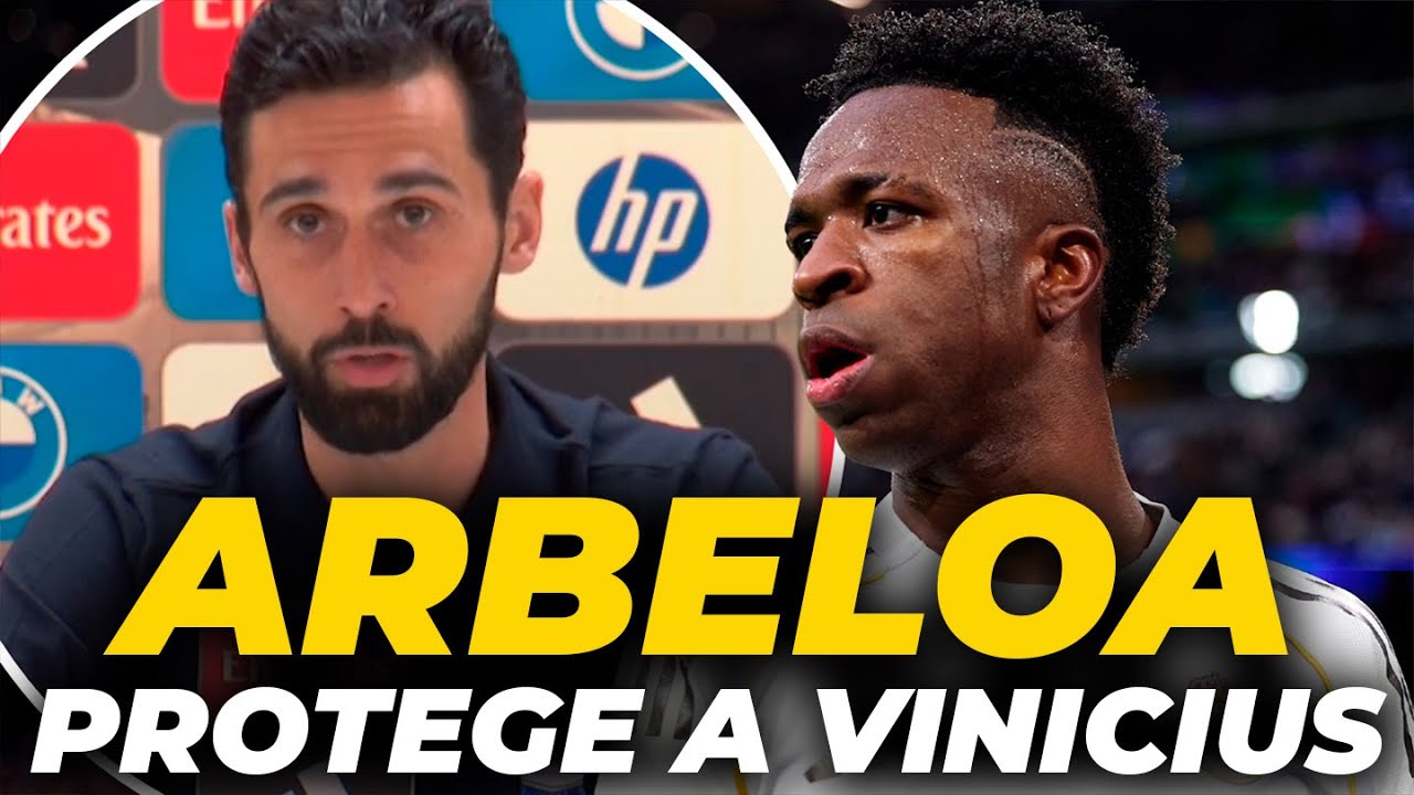 VINICIUS PROTEGIDO por ARBELOA: SU REACCIÓN tras la PITADA HISTÓRICA del BERNABÉU al BRASILEÑO