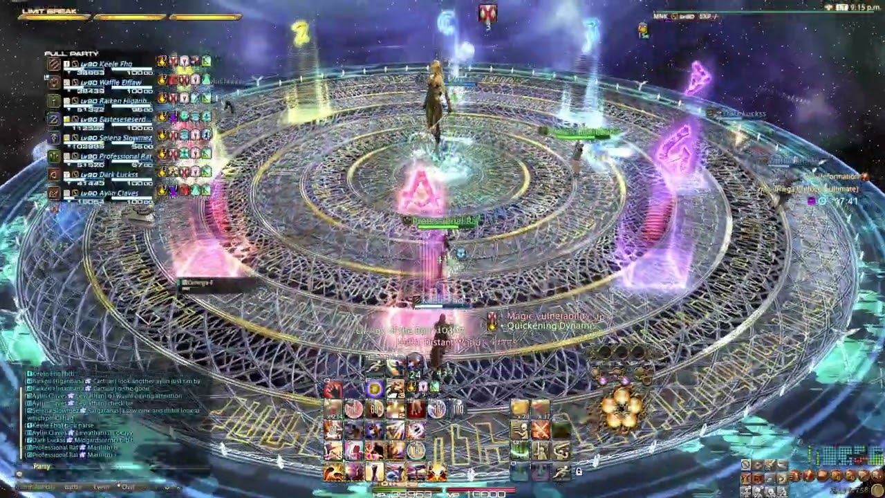 [FFXIV] TOP - The Omega Protocol - MNK clear pov