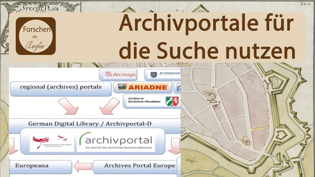 Archivportale für die Suche nutzen