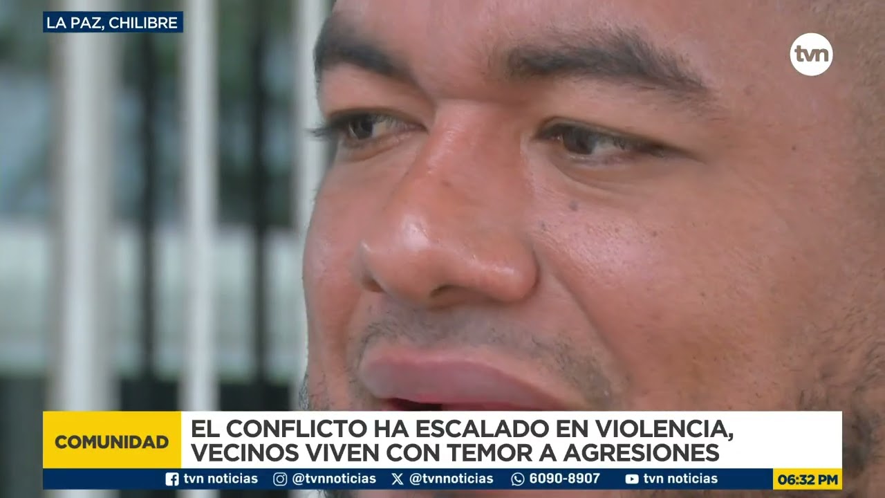 Residentes se enfrentan en Chilibre por el acceso a una carretera
