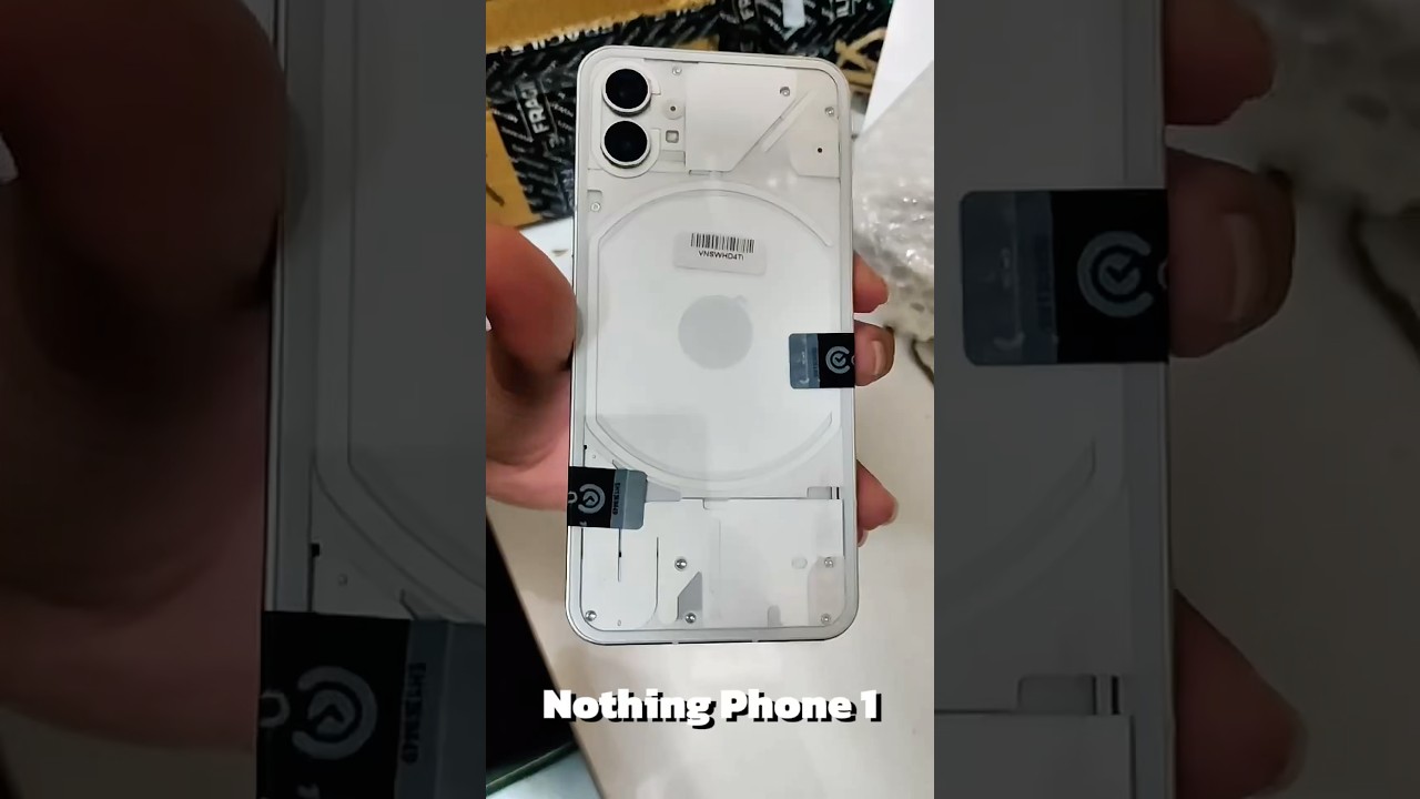 Cashify Super Sale Nothing Phone 1 Unboxing Video #shortsfeed #shorts