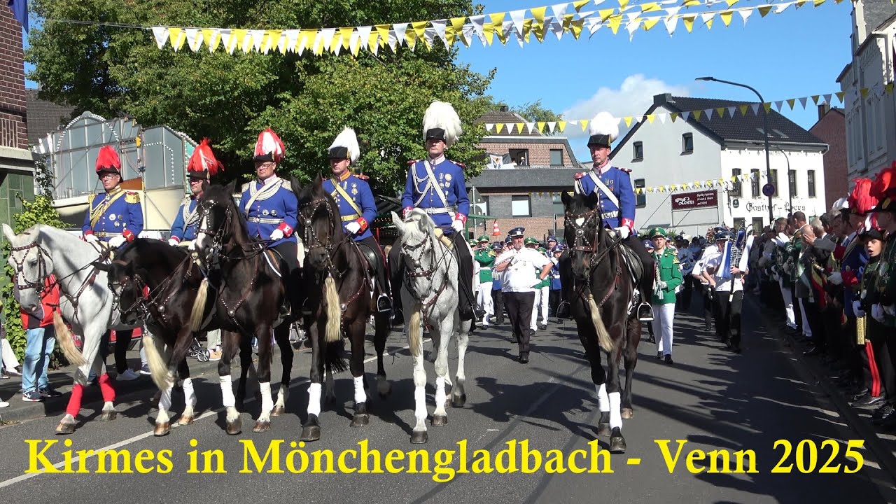 Kirmes in Mönchengladbach - Venn 2025  -  Parade