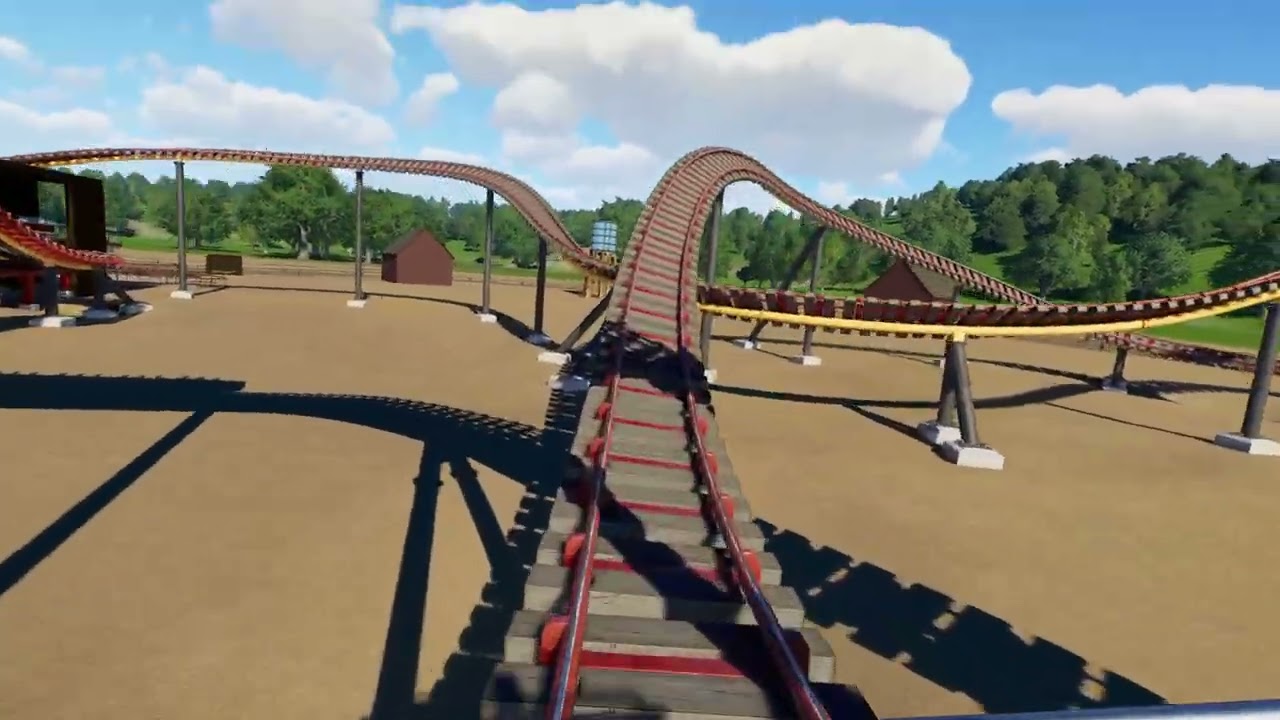 Pistol Express (Vekoma Mine train) Planet coaster 2