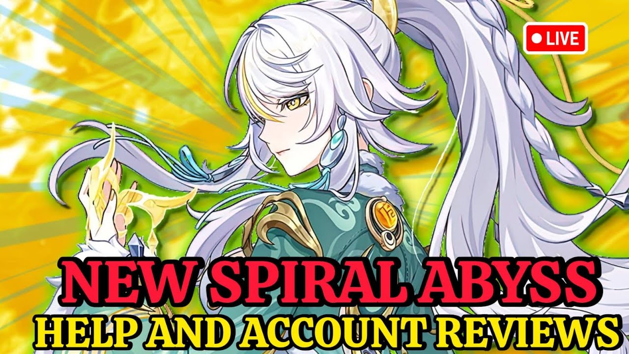 NEW SPIRAL ABYSS HELP, REVIEWS & CHILL || GENSHIN IMPACT || INIDA ||