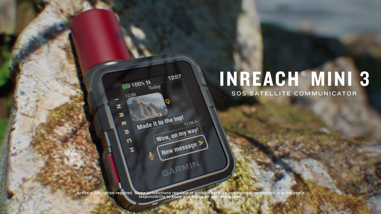 Представляем inReach Mini 3 | Garmin