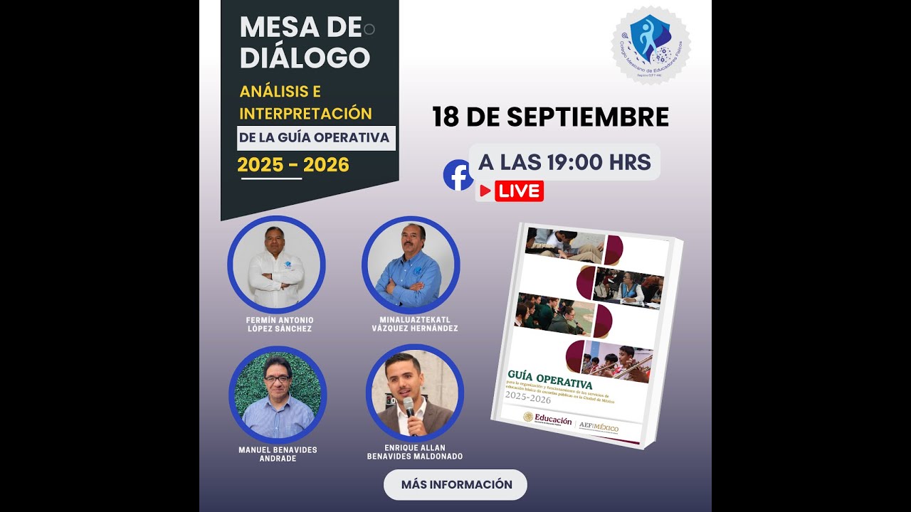 Mesa de diálogo “Análisis e Interpretación de la Guía Operativa 2025   2026”