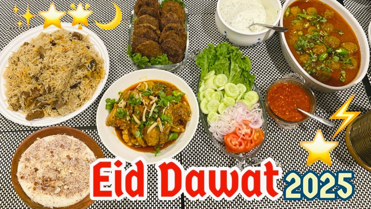 Dawat Preparation For 20 People | 5 Easy recipes | Afsheen Jahangir #eiddawat