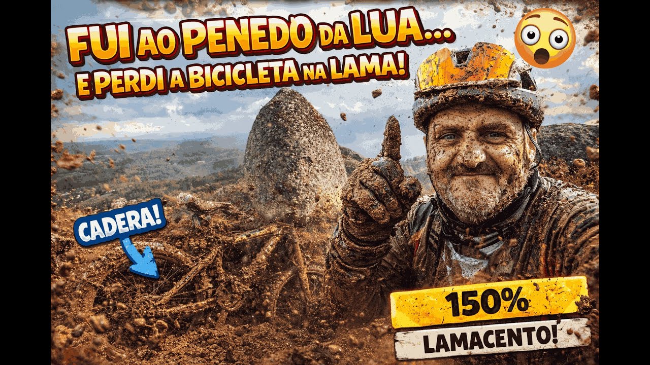 Fui ao Penedo da Lua… e voltei SEM SABER A COR DA BICICLETA!😂