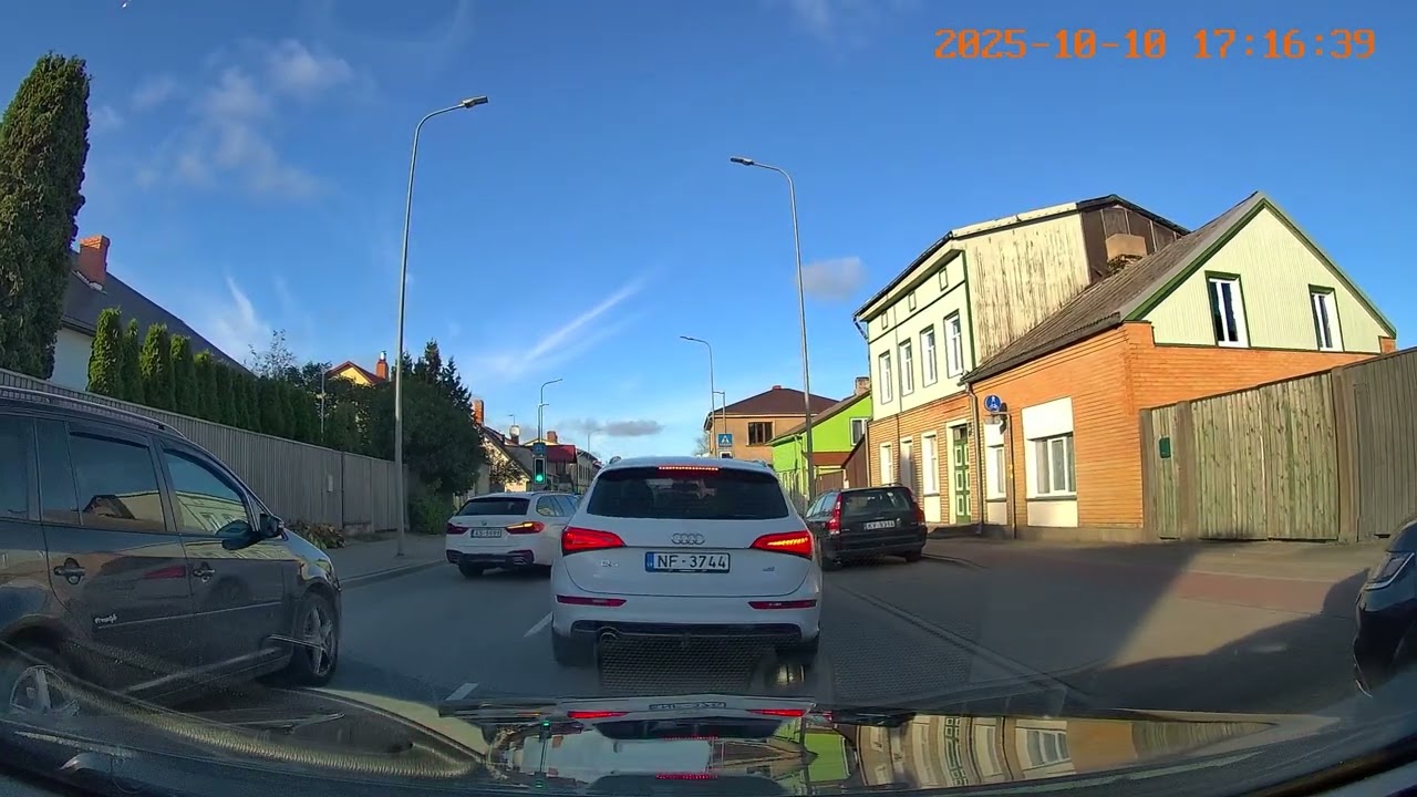 Zirņu iela, Liepāja. 10.10.2025