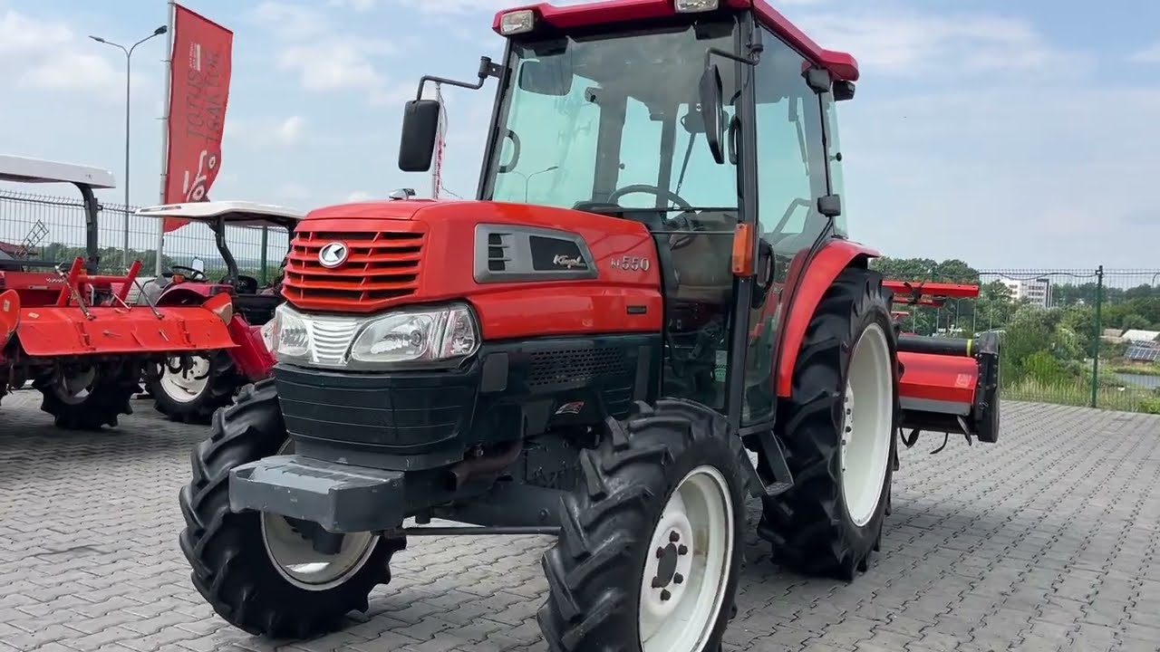 Міні-трактор Kubota KL-550: Огляд на японський міні трактор від Totus Traktor
