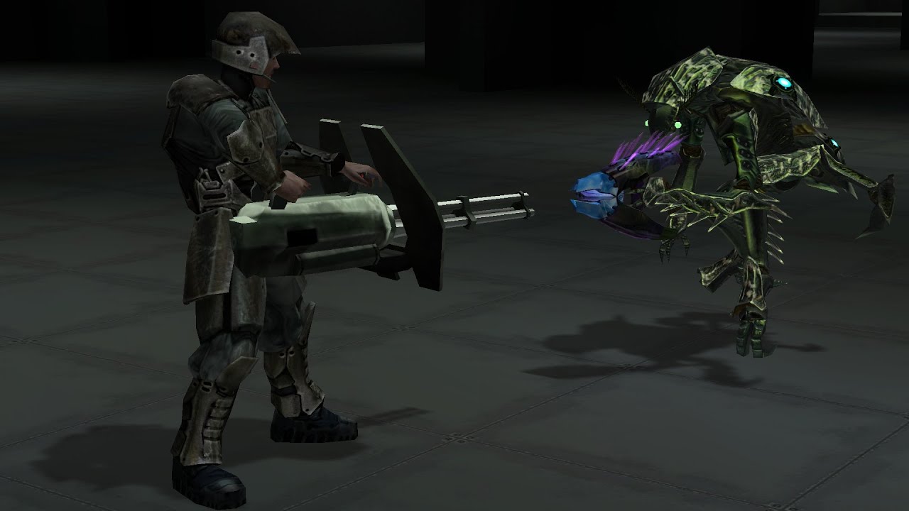 Halo CE Marines VS. Halo 2 Drones