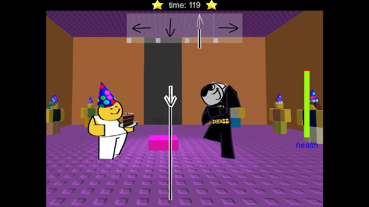 FNF: hallow again john doe - birthday bash (by kittycass and chozen) [FC]