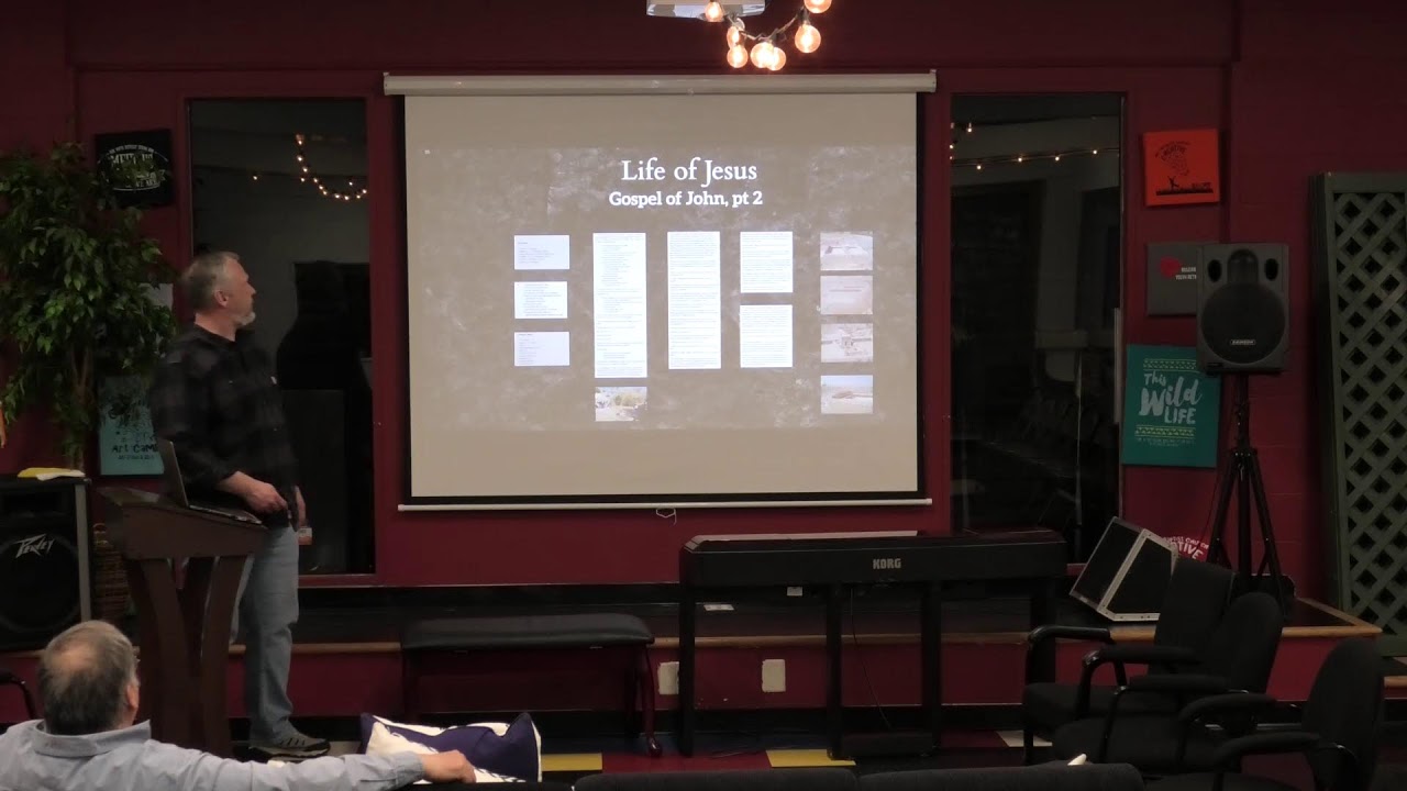 Wednesday Night Bible Study-- Gospel of John pt. 2