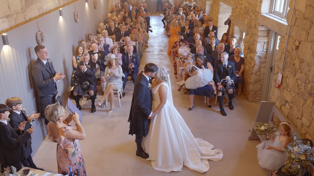 Lauren & Stefan Wedding highlights | The Den at Culross | Dunfermline